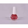 Buy cheap white color injection nail polish cap 13ml nail polish diamond shape bottle nail from wholesalers