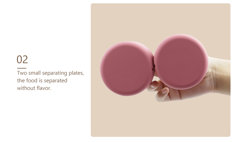 Owl Shape Silicone Baby Suction Plate Non Toxic BPA Free With Pantone Color