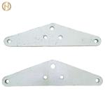 Power Fitting LV Type hot dip galvanized steel Plate Ploe accessories