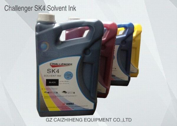 Challenger SK4 Solvent Printing Ink , Seiko 510 / 1020 Printhead Compatible