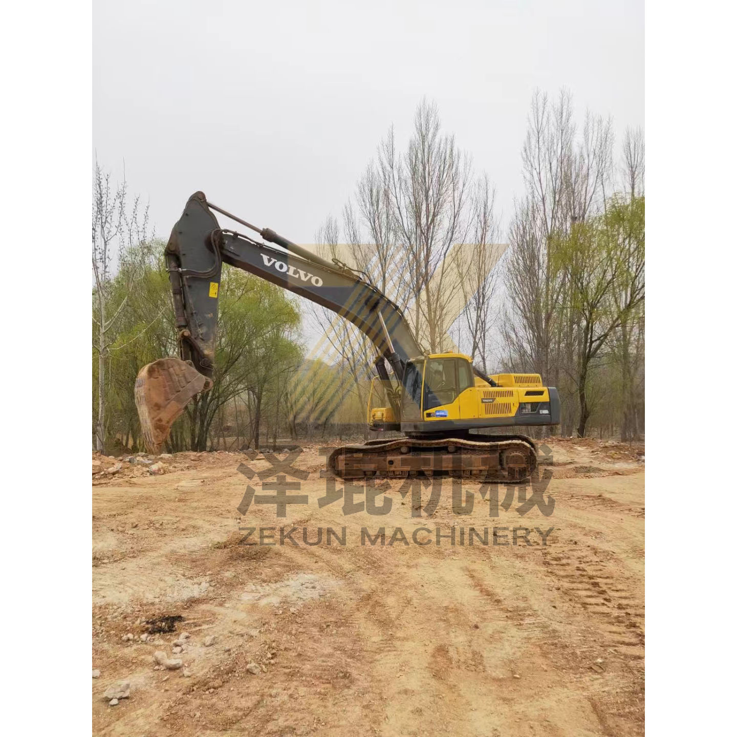 48000 KG Used Volvo EC480 EC380D EC480D EC480DL Crawler Excavator in Shanghai