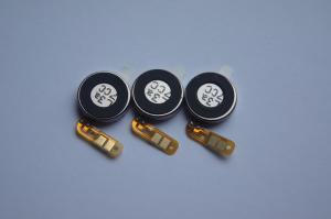 Quality Small Thin DC 3V 10mm Vibration Motor Flat Coin , Brushed Dc Flat Vibrating Motor wholesale