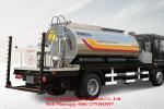 8m3 Bitumen Distributor Asphalt Spraying Tank Truck Howo 290hp 4x2