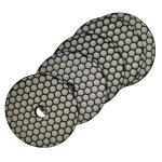 Round Flexible Resin Bond Diamond Hand Dry Polishing Pad and Buffing Pad for