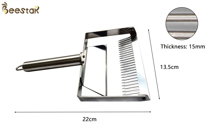Hive Tools Beekeeping Equipment Honey Uncapping Fork 26 Needles SS Handle