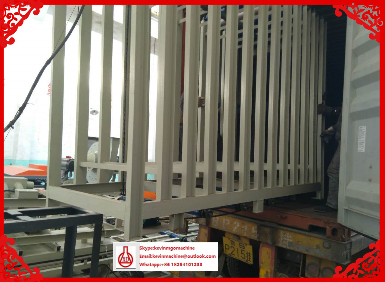 Magnesium Oxide Board Production Line , Automatic Sandwich Panel Making Machine