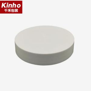 Quality 47mm Cosmetic Bottle Cap 68mm 89mm Screw Lids Smooth For Cosmetic Jar White Wooden Pattern wholesale