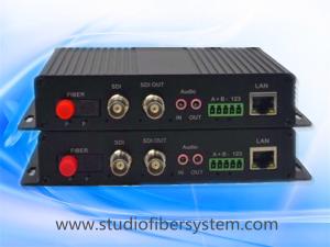 Quality 2CH multifunctional SDI fiber optical converter for 2CH SDI&amp;Bidirectional audio&amp;Ethernet&amp;RS232/485/422 over fiber wholesale