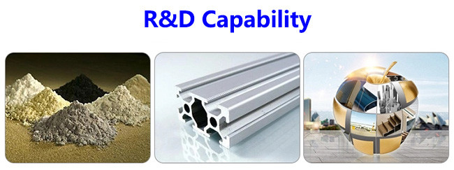 Thermal Break Aluminum Curtain Wall Profile Green Fluorocarbon Coating