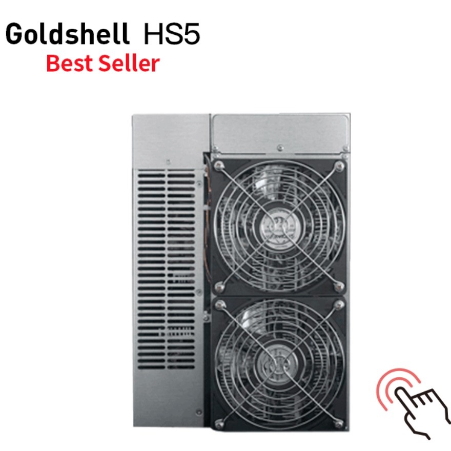 5400mH/S Litecoin Miner 2700W Goldshell HS5 HNS SC Mining