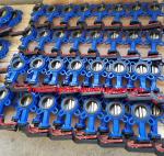 DIN PN16 cast iron butterfly valve
