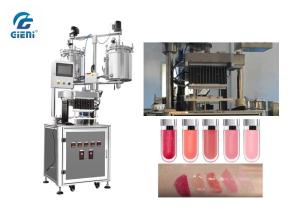 20L Double Layer Tank Lip Gloss Production Machine With Servo Motor