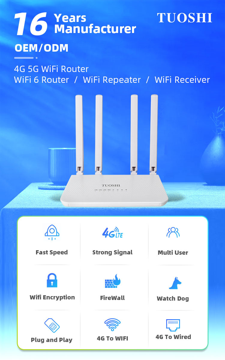 300Mbps Voice Volte Call Open Vpn Router Cat4 Wireless CPE LTE Modem for Vehicle