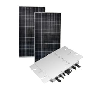 Quality Silver Waterproof Solar Panel 1200w Micro Photovoltaic Inverter wholesale