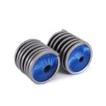 Custom Industrial Nylon Bristle Coil Spring Brush Spiral Inner