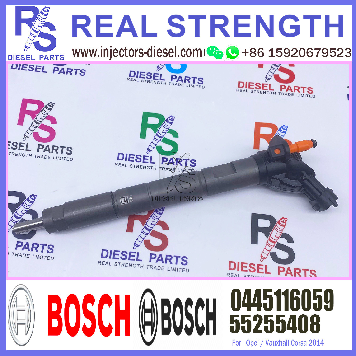 Fuel Injection 0445116059 Common Rail Fuel Injector For car
