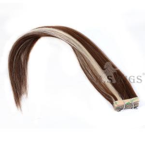 Quality AAAA 100% High quality Russian human hair extension-tape hair, 20pcs/pk wholesale