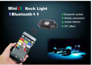 Quality 12v Bluetooth controller 9watt RGB rock light wholesale