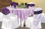 OEM ODM Dining Table Slipcovers Banquet Tablecloths Jacquard Style