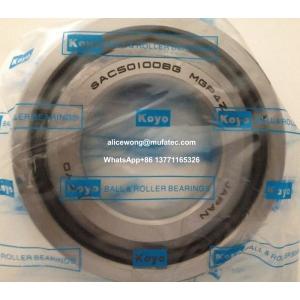 Quality SAC50100 angular contact ball bearings high precision ball bearings 50x100x20mm wholesale