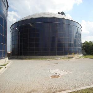 Quality Custom Color GFS Glass Fused To Steel Bolted Tank For Water And Wastewater Storage wholesale