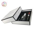 White Two Pieces EVA Insert Cosmetic Gift Box For Perfume Packaging