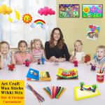 Kids DIY Art Craft Material STEM Innovation Flexible Magic Wax Sticks Wax Wire