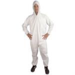 Dust Proof Disposable Protective Clothing Lightweight For Medical Staff