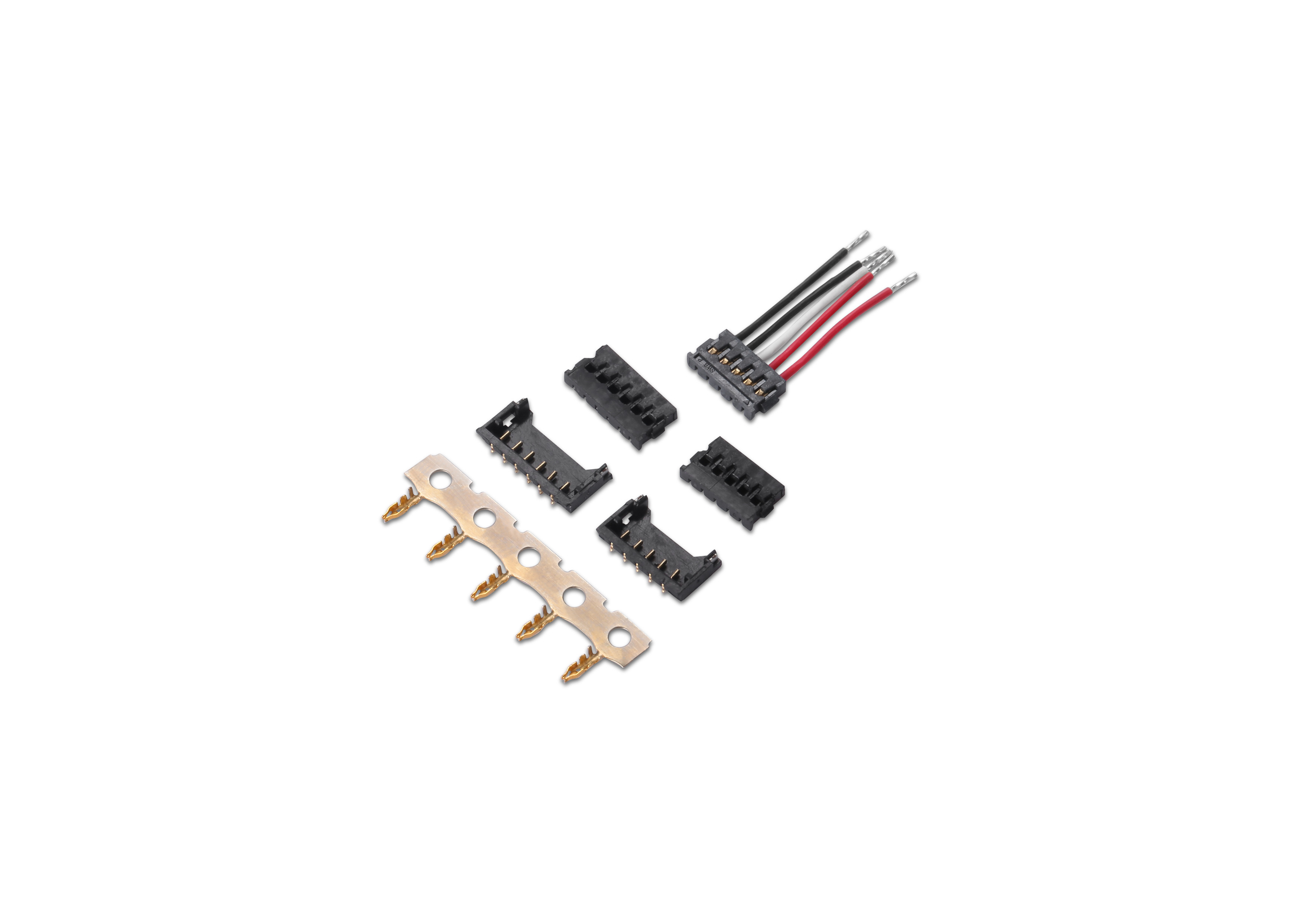 customized UL wire harness 2pin 4pin PVC Jacket LED light cable