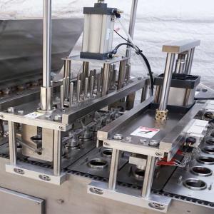 Quality Fully Automatic Cup Sealing Machine PLC Control 25-30 Cups/Min 0-400℃ Working Temperature wholesale