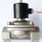 Zinc Alloy Electric Valve Actuator 1.0MPA , 2/2way Solenoid Valve 2W160-10