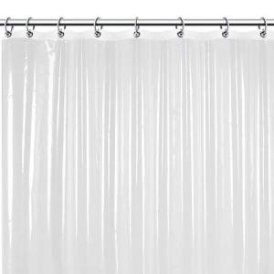 Quality Wholesale Clear Transparent PEVA Plastic Waterproof Thick Disposable Shower Curtains wholesale