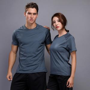 Quality Soft Running Wear Fitness Sports Elastic Clothing Athletic Bodybuilding T Shirts wholesale