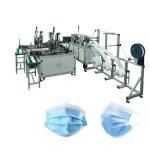 9KW Semi Automatic Face Mask Production Line , Mask Manufacturing Machine