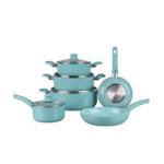 High Quality 12 Piece Aluminum Non Stick Cooking Pot And Pans Set Kitchen Soup