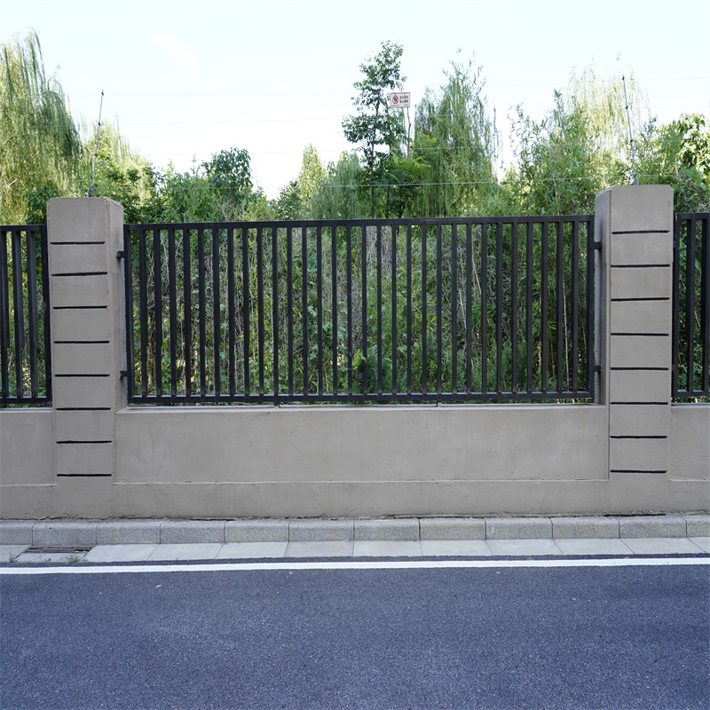 Office Building Garden Flat black Balustrades Handrails