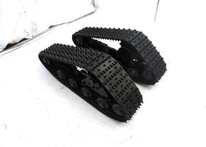 Quality 255mm Wide Rubber Track System 600kg Loading With Low Ground Pressure wholesale