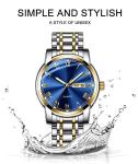 Luxury Quartz Movement Stainless Steel Watch OEM Available 118g