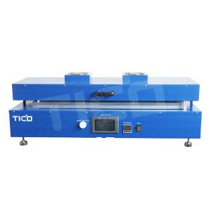 Quality 3.5mm Cylindrical Cell Lab Equipment 800mm Adjustable Vacuum Battery Film Coating Machine wholesale