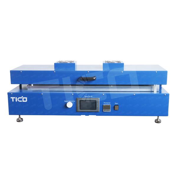 220V Battery Vacuum Film Coater Top Heating Tape Casting Equipment 800mm