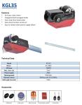 KGL35 Garage Door Opener Sectional Door Operator Overhead Door Motor