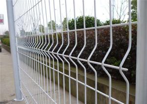 Quality Safety Fences With Curve ISO9001 Welded Wire Mesh Panel Machine wholesale