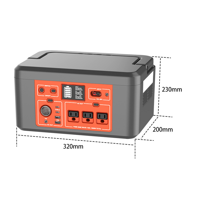 UPS Home Office Uninterruptible Power Supply 220V Energy Storage Backup Power Supply 500W