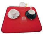 Waffle Absorbent Dish Drying Mat 16x18Inch Draining Mats For Worktops