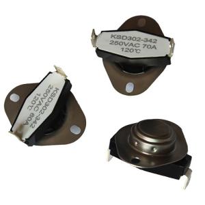 Quality ksd302 70A water heater auto reset 3/4'' bimetal thermostat wholesale