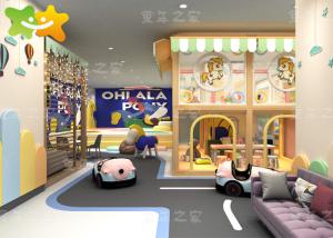 Quality Car Amusement Park Soft Kids Indoor Playground Equipment ECO - Friendly wholesale