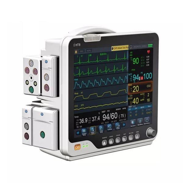 Cheap 15 Inch Patient Monitor Vital Signs ICU Modular Patient Monitor for sale