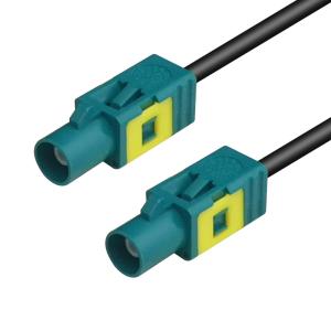 Quality FAKRA Cable Z-Code WaterBlue Color in Rearview Cameras for Safer Parking wholesale