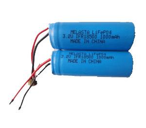 Quality 3.2V 18500 LiFePO4 Battery Pack 1000mAh With PCM wholesale