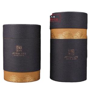 Quality Round Kraft Paper Tube Box , Cardboard Cylinder Box With UV Coating Varnishing wholesale